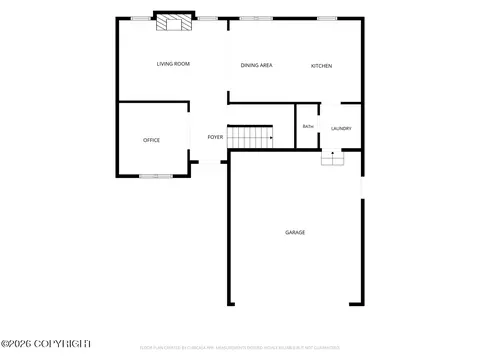Floorplan - 5850 E Summit Cir, Wasilla, AK 99654 photo 2 of 3