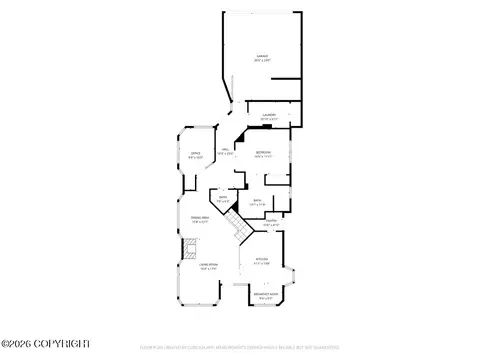 Floorplan - 14526 Waterfront Ln, Eagle River, AK 99577 photo 1 of 3