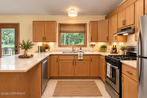 Kitchen - 21910 Sheltering Spruce Loop, Chugiak, AK 99567 photo 2 of 3