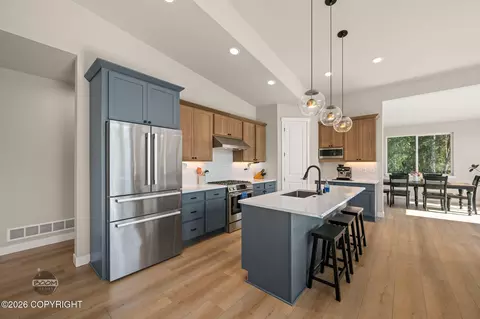 Kitchen - 27615 Eagle River Rd, Eagle River, AK 99577 photo 2 of 7