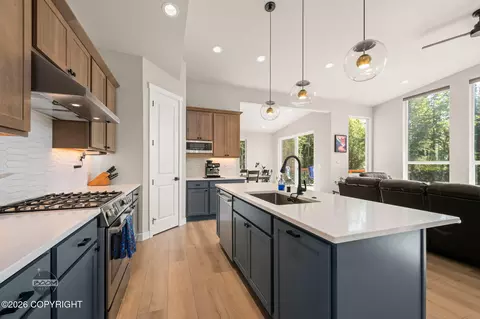 Kitchen - 27615 Eagle River Rd, Eagle River, AK 99577 photo 3 of 7