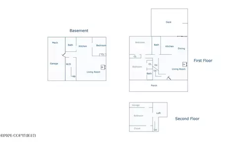 Floorplan - 17340 Monte Rd, Eagle River, AK 99577 photo 2 of 2