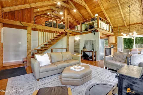 Living - 17340 Monte Rd, Eagle River, AK 99577 photo 3 of 9