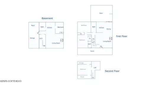 Floorplan - 17340 Monte Rd, Eagle River, AK 99577 photo 1 of 2