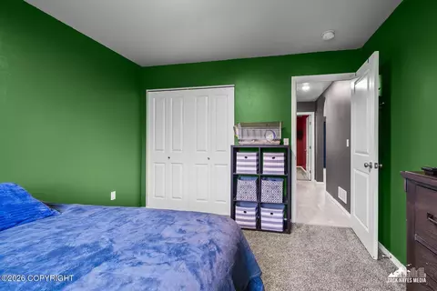 Bedroom - 1554 E Hidden Ranch Loop, Palmer, AK 99645 photo 5 of 5