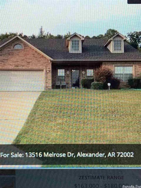 13516 Melrose Dr, Alexander, AR 72002 photo 1