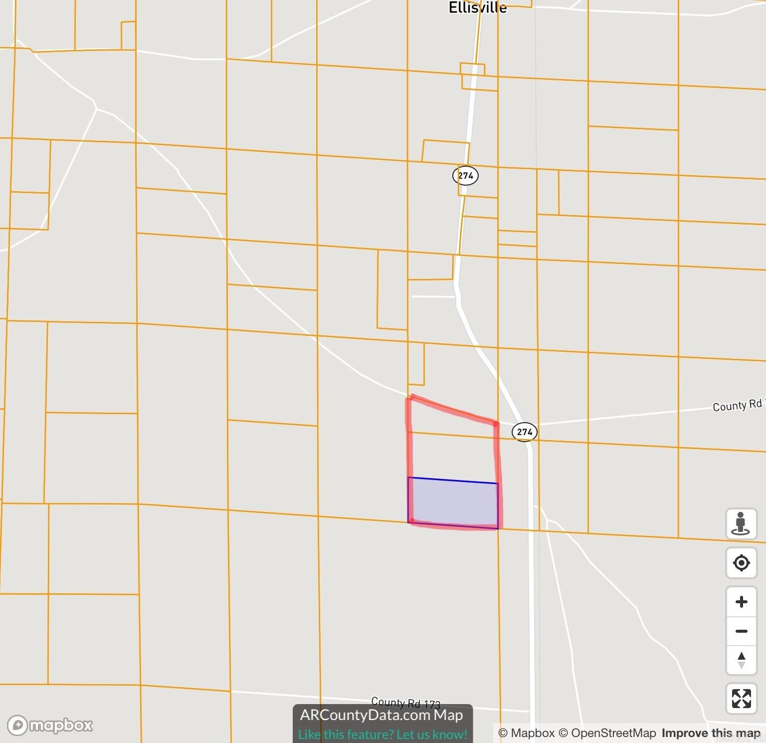 69 acres on Calhoun County road 77 Rd  