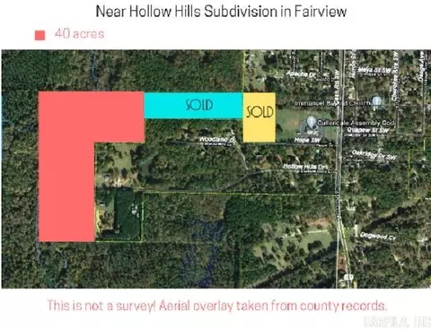 40 Acres Hollow Hls, Camden, AR 71701