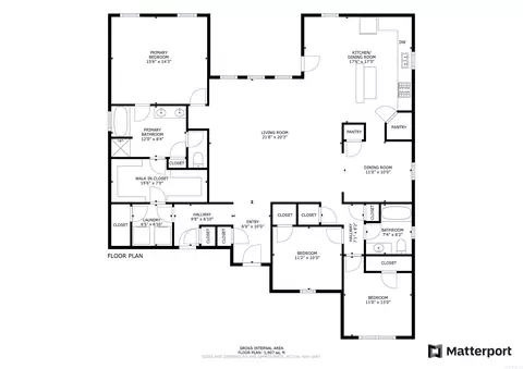Floorplan - 11 Heelstone Dr, Cabot, AR 72023 photo 1 of 1