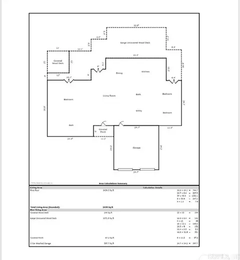 Floorplan - 7424 W Haggerty Ln, Altus, AR 72821 photo 1 of 1
