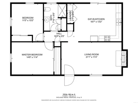 Floorplan - 1004 Oak Ave, Mena, AR 71953 photo 1 of 1