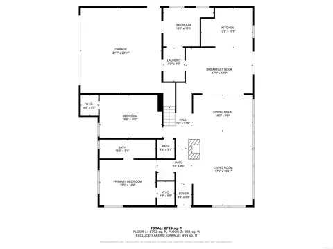 Floorplan - 2 Caddo Dr, Conway, AR 72032 photo 1 of 2