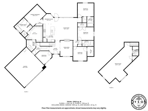Floorplan - 1578 Calcutta Dr, Cabot, AR 72023 photo 2 of 3