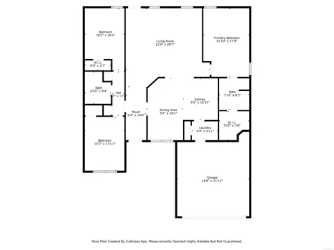 Floorplan - 2152 Bentwood Dr, Alexander, AR 72002 photo 1 of 1