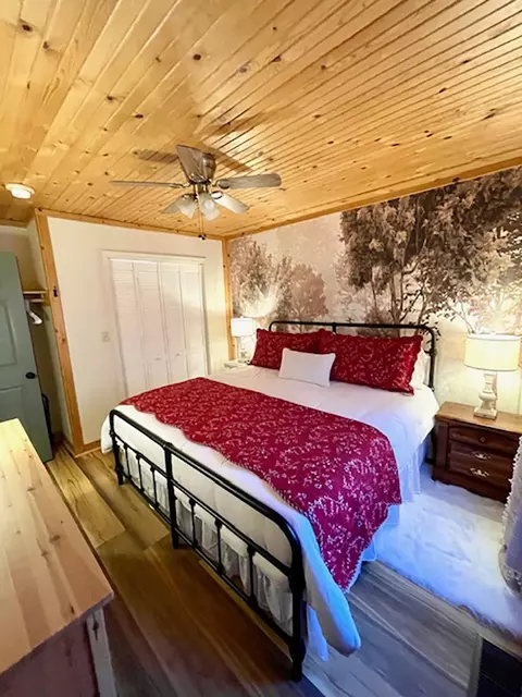 Bedroom - 89 E B E Valley Dr, Hardy, AR 72542 photo 2 of 7