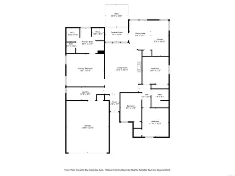 Floorplan - 168 Creekside Dr, Austin, AR 72007 photo 1 of 1