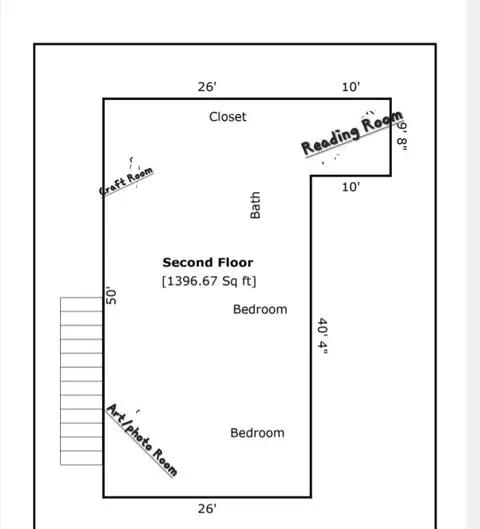 Floorplan - 7234 Hwy 62 E, Glencoe, AR 72539 photo 2 of 2