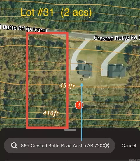 lot31 Crested Butte, Austin, AR 72007