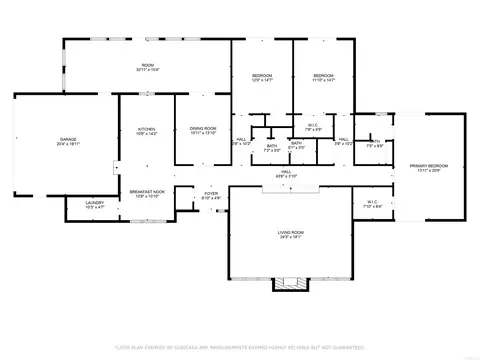Floorplan - 3701 Privatewood Rd, Pine Bluff, AR 71603 photo 1 of 1