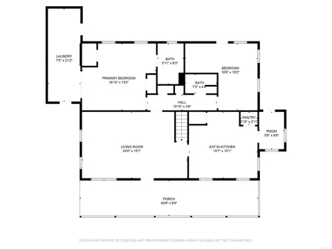 Floorplan - 1499 Sutterfield Rd, Fox, AR 72051 photo 1 of 2