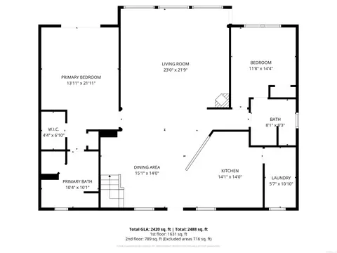 Floorplan - 194 Lake Point Dr, Quitman, AR 72131 photo 1 of 2