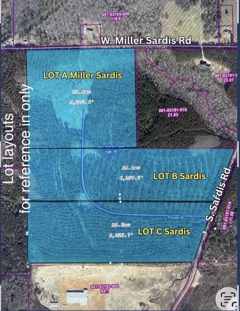 40 S Acres S Sardis - Lot C Rd, Bauxite, AR 72011