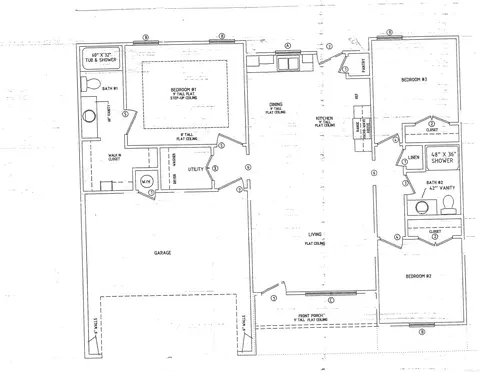 Floorplan - 932 S Fir St, Beebe, AR 72012 photo 2 of 2
