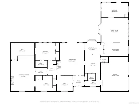 Floorplan - 812 Pitard Loop, Mountain View, AR 72560 photo 1 of 1