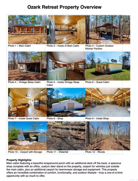 Exterior - 7473 Meadow Creek Rd, Fox, AR 72051 photo 2 of 13