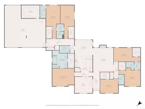 Floorplan - 3309 E Hwy 96 Rd, Lavaca, AR 72941 photo 1 of 3