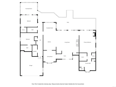 Floorplan - 39 E Bluff Dr, Quitman, AR 72131 photo 1 of 1