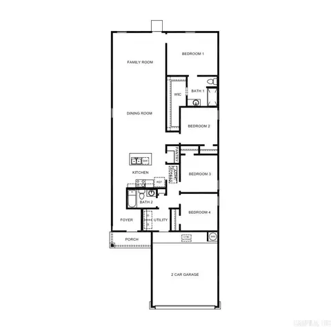 Floorplan - 400 Moonlight Graham Blvd, Ward, AR 72176 photo 1 of 1