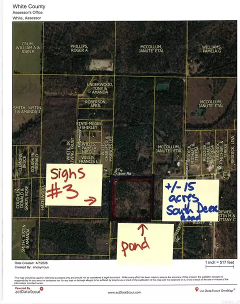 Deer Road, Rose Bud, AR 72137