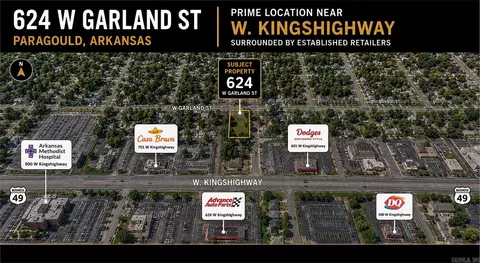 624 W Garland St, Paragould, AR 72450