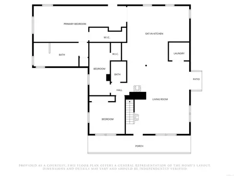 Floorplan - 75 County Road 7280, Caulfield, MO 65626 photo 1 of 3