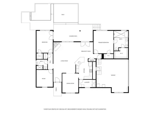 Floorplan - 61 Bluff Rd, Hardy, AR 72542 photo 1 of 1