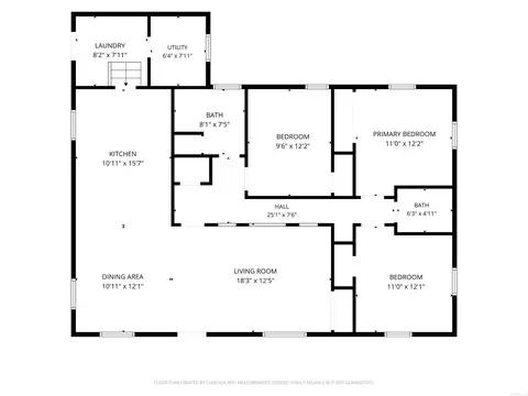 Floorplan - 309 E Ingram St, Camden, AR 71701 photo 1 of 1