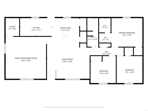 Floorplan - 2709 Doris, Mena, AR 71953 photo 1 of 1