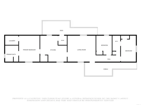 Floorplan - 538 Pleasant Run Rd, Mammoth Spring, AR 72554 photo 1 of 1