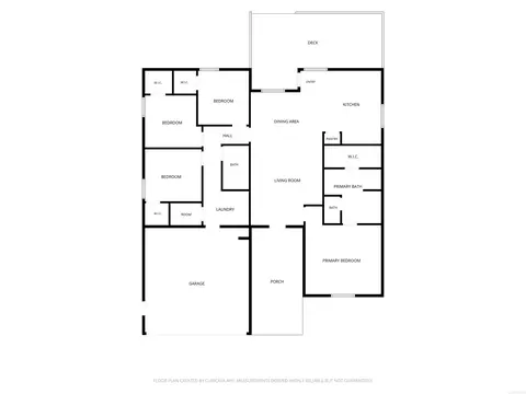 Floorplan - 12 Sooiee Cv, Austin, AR 72007 photo 1 of 1
