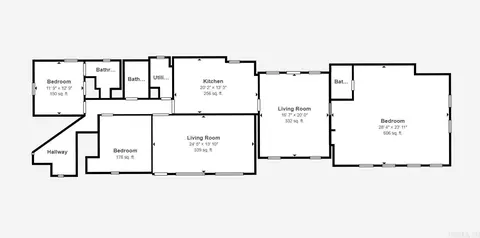Floorplan - 826 E 164 Hwy, Dover, AR 72837 photo 1 of 1
