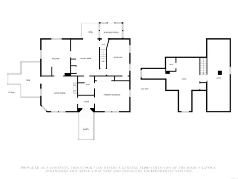 Floorplan - 222 S 6th St, Thayer, MO 65791 photo 3 of 3