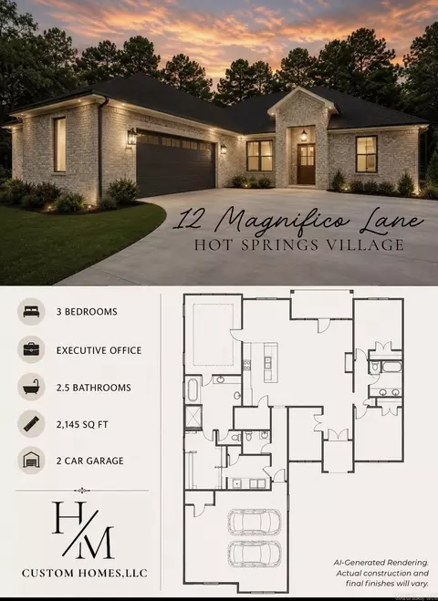 12 Magnifico Ln, Hot Springs Village, AR 71909