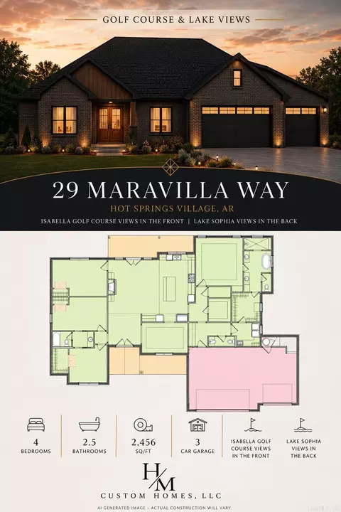 29 Maravilla Way, Hot Springs Village, AR 71909