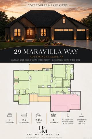 29 Maravilla Way, Hot Springs Village, AR 71909
