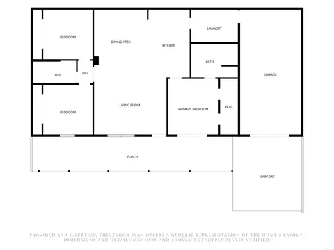 Floorplan - 199 County Road 250, Thayer, MO 65791 photo 1 of 1