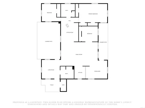 Floorplan - 189 E Wirth Rd, Mammoth Spring, AR 72554 photo 1 of 3