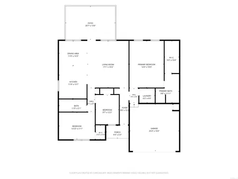 Floorplan - 353 Cinel Loop, Austin, AR 72007 photo 1 of 1