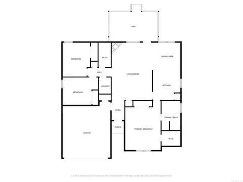 Floorplan - 516 Crepe Myrtle Loop, Cabot, AR 72023 photo 1 of 1