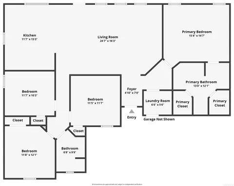 Floorplan - 563 Crepe Myrtle Loop, Cabot, AR 72023 photo 1 of 1